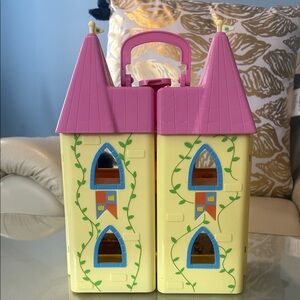 Peppa Pig Pink and Yellow Castle Playset
